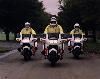 RAF Police motorcycles