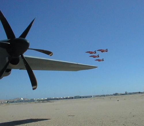 Red Arrows Take Off, Egypt