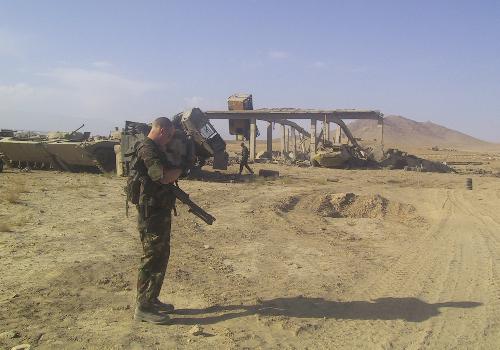 Tank Graveyard, Afghanistan